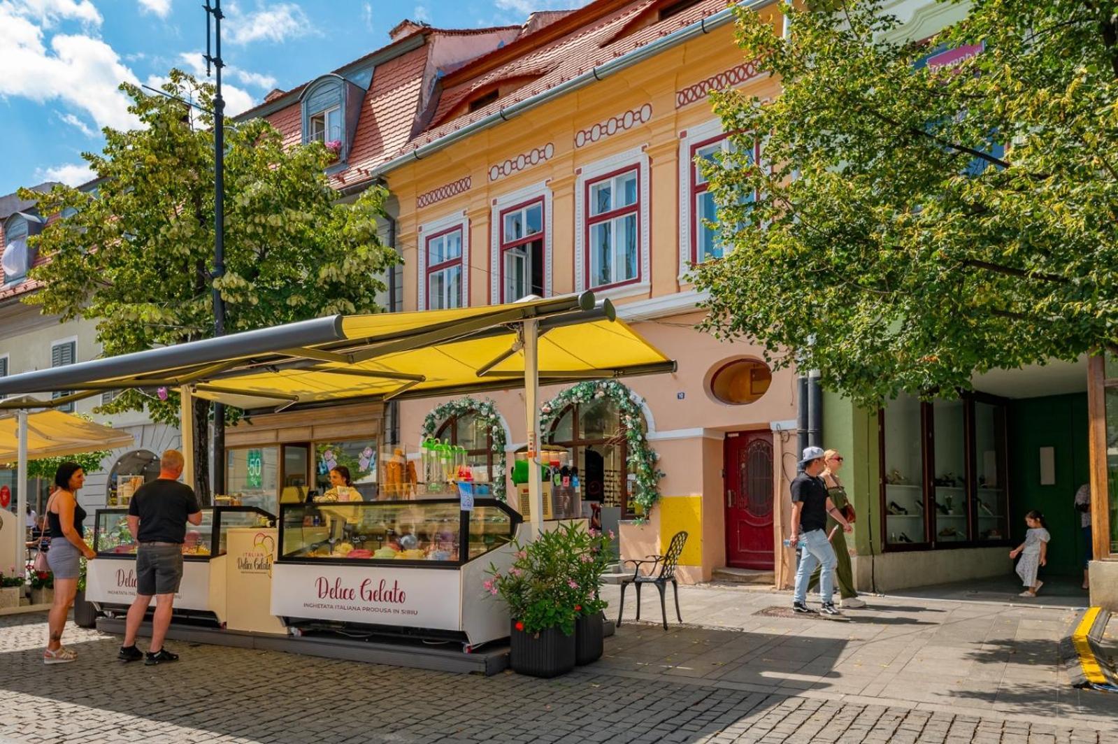 Apartment Balcescu No 10 Sibiu Eksteriør bilde